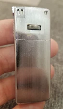 Vintage ISAR Lux 2 Gas Lighter – Germany 1960s/70s – Chrome, Working