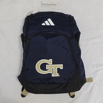 ADIDAS Georgia Tech 5-Star Team 2 Padded 16'' Laptop Backpack Navy Blue Rare