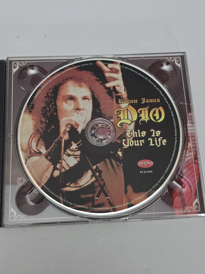Ronnie James Dio This Is Your Life CD 2014 Rhino Records Release - Imagem 4 de 4