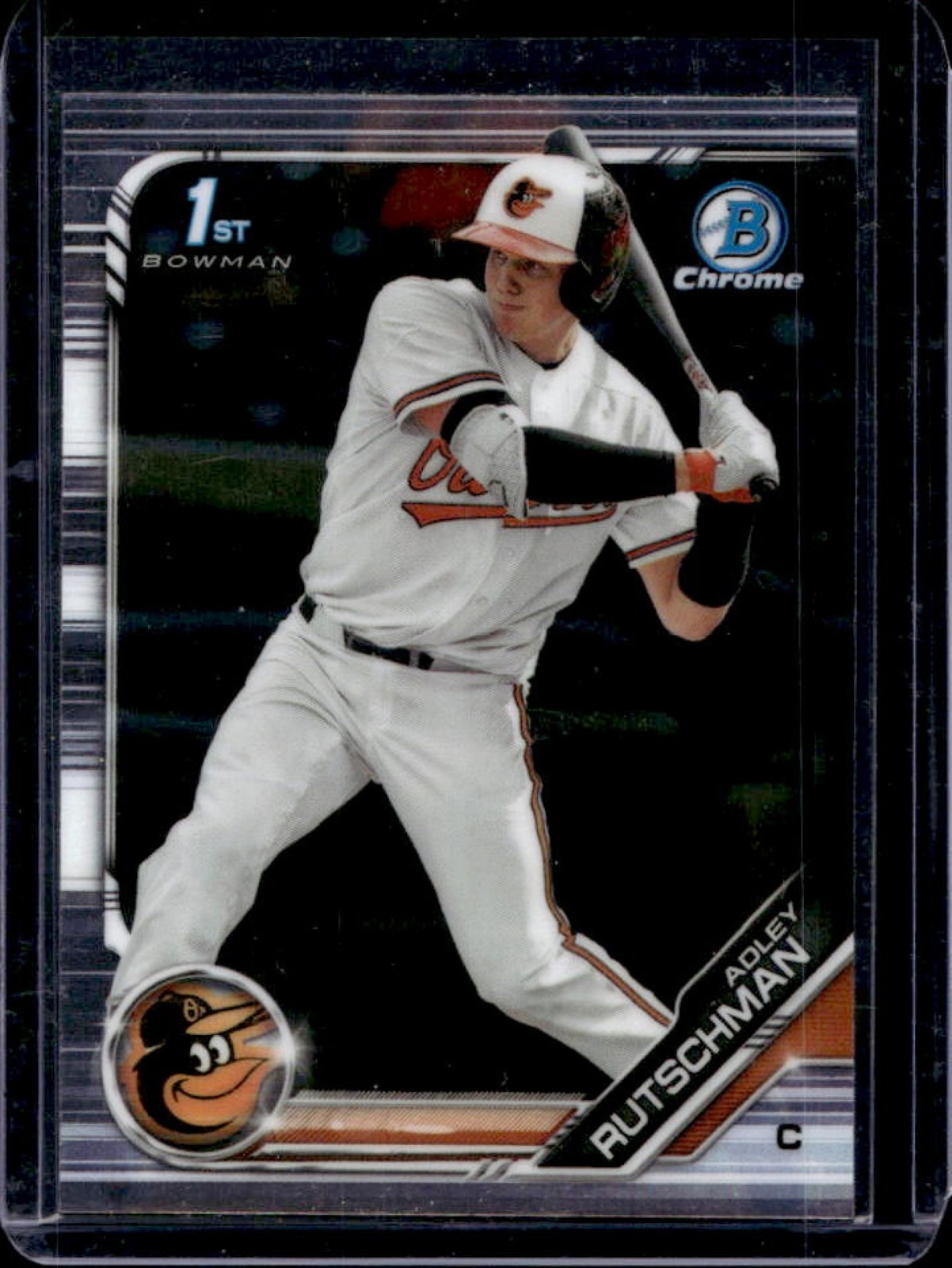 2019 Bowman Draft Adley Rutschman Chrome 1st Prospect #BDC-1 Orioles
