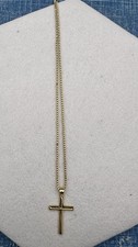 ADORATO Jewelry 18K Gold Plated Cross Necklac...