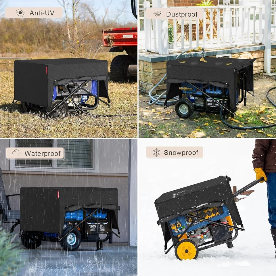 Caja Generadora Integrada Impermeable con Diseño Reductor de Ruido - 36x28x20 Foto 4 de 4