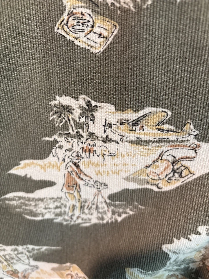 Vintage Denim Button Down Shirt Men M  SS USA Made Western Workwear - Image 4 of 4