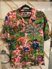 Bape A Bathing Ape Monkey 47 Shirt Size Small Rare Camo