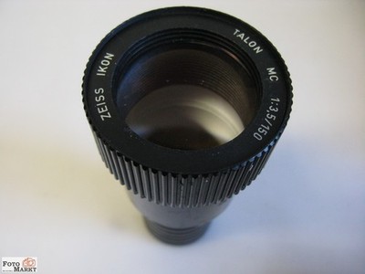 Zeiss Ikon Tele-Objektiv Diaprojektor Talon 42 mm Tubus 1:3,5/ 150 mm MC Tele