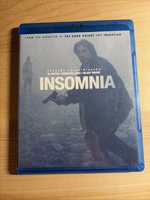 Christopher Nolan s Insomnia Blu Ray 2002 Al Pacino Robin Williams Hilary Swank