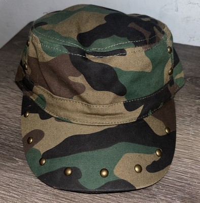 Pugs Brand Camouflage Hat Adjustable New Without Tags