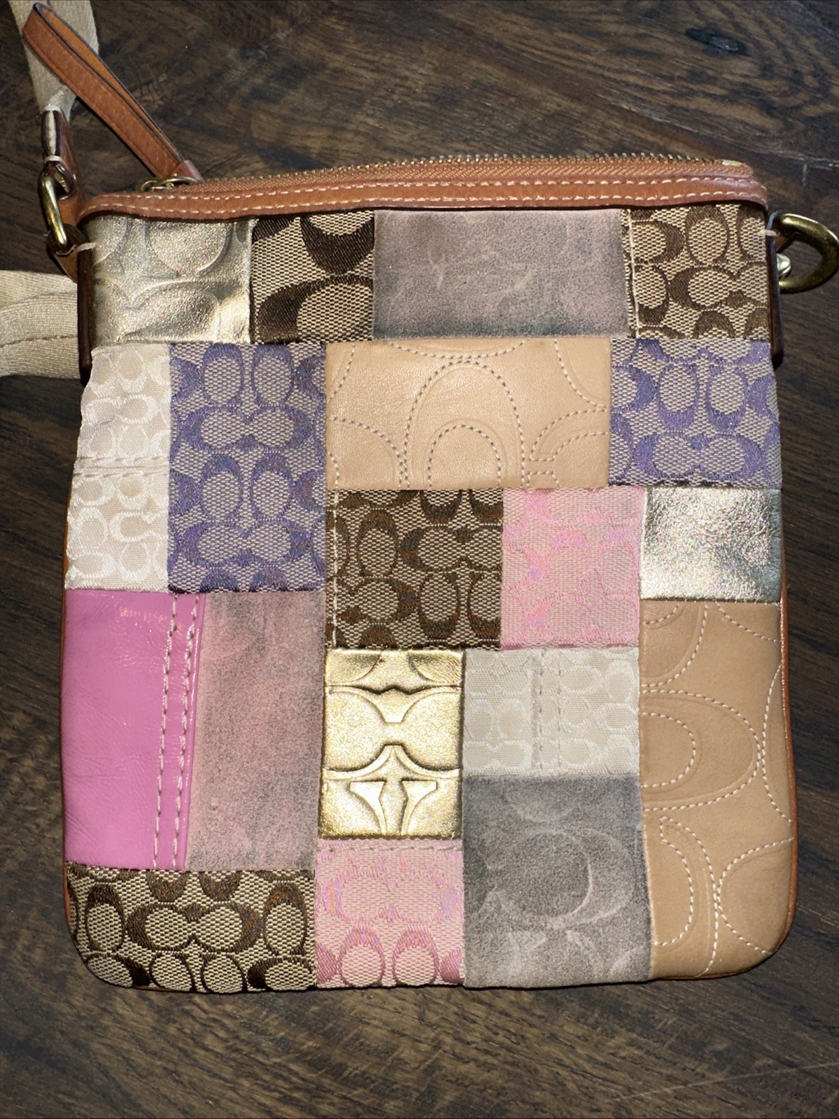 Coach Limited Edition Swingpack Patchwork Crossbo… - image 10