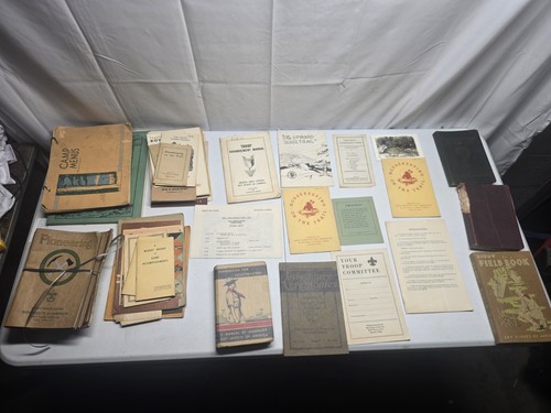 1930's 1940's 1950's BSA Boy Scouts of America Ephemera Literature Lot Vintage