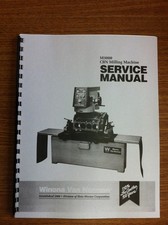 Winona Van Norman Model M3000 Head Block Surfacer Manual