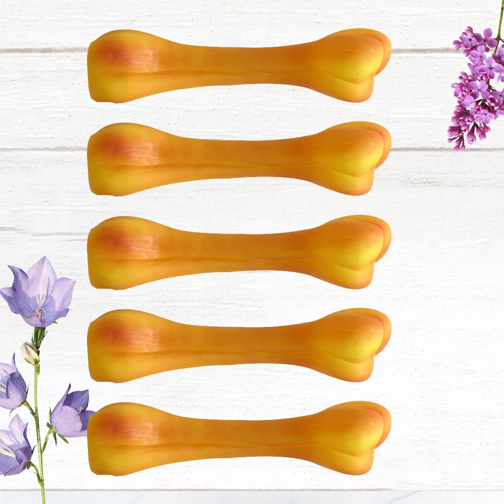 5 Pcs Bones Toys Multifunction Pet Molar Bite Small Chew Playing Dog