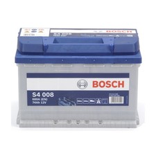 Autobatterie BOSCH S4008 12V 74Ah 680A B13 0 092 S40 080 Blei-Säure-Technologie