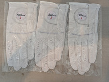 Titleist Perma factory second Soft Gloves Qty: 3 Medium-Large for RH golfer
