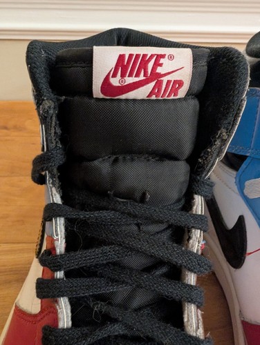Nike Air Jordan 1 Retro High Fearless Uomo Taglia 8 CK5666-100 - Foto 10 di 24