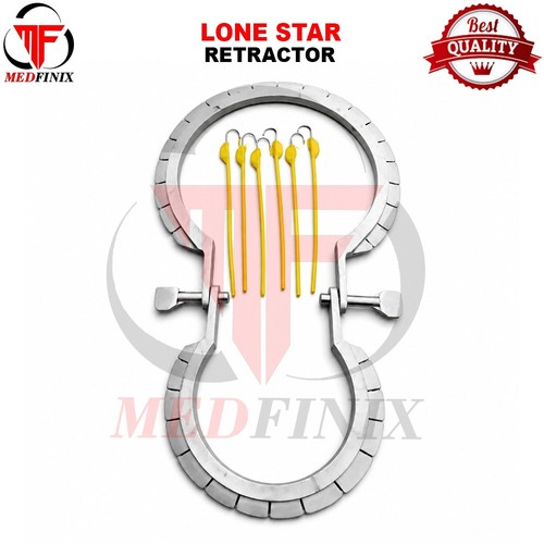 Lone Star Surgical Retractor Ring with 10 Hooks Surgical Instruments Set
