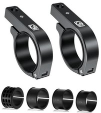 2PCS, Metal Light Bar Mounts, Off-Road LED Light Mounting Bracket Fit for