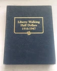 COMPLETE SET 65 DIFFERENT WALKING LIBERTY SILVER HALF DOLLARS -1916-1947