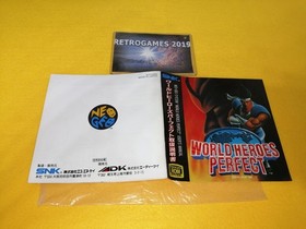 Neo Geo SNK  WORLD HEROES PERFECT Neogeo  AES SNK.