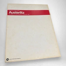 Austerlitz Simulations Publications War Game 1972 White Box Punched