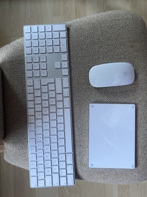 Apple Magic Mouse 2 (A1657) Tastatur 2 (A1843) und Trackpad (A1535)