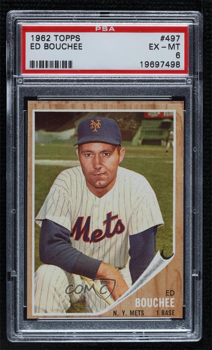 1962 Topps Ed Bouchee #497 2d2