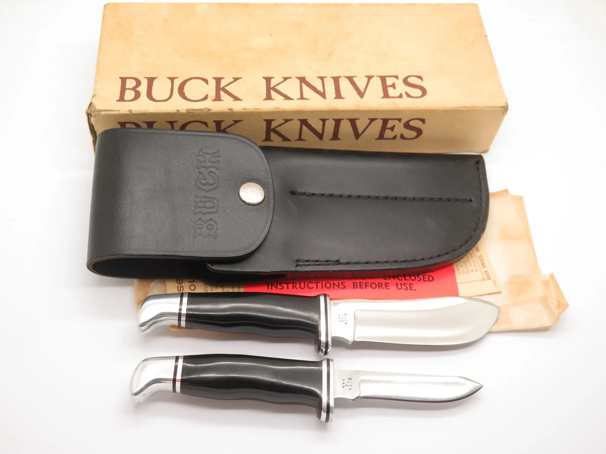 Buck Knife 116 In Collectible Vintage Factory Manufactured Fixed 
