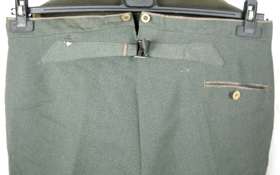 REGIO ESERCITO ITALIANO PANTALONI UNIFORME DA UFFICIALE ARTIGLIERIA - Immagine 3 di 4