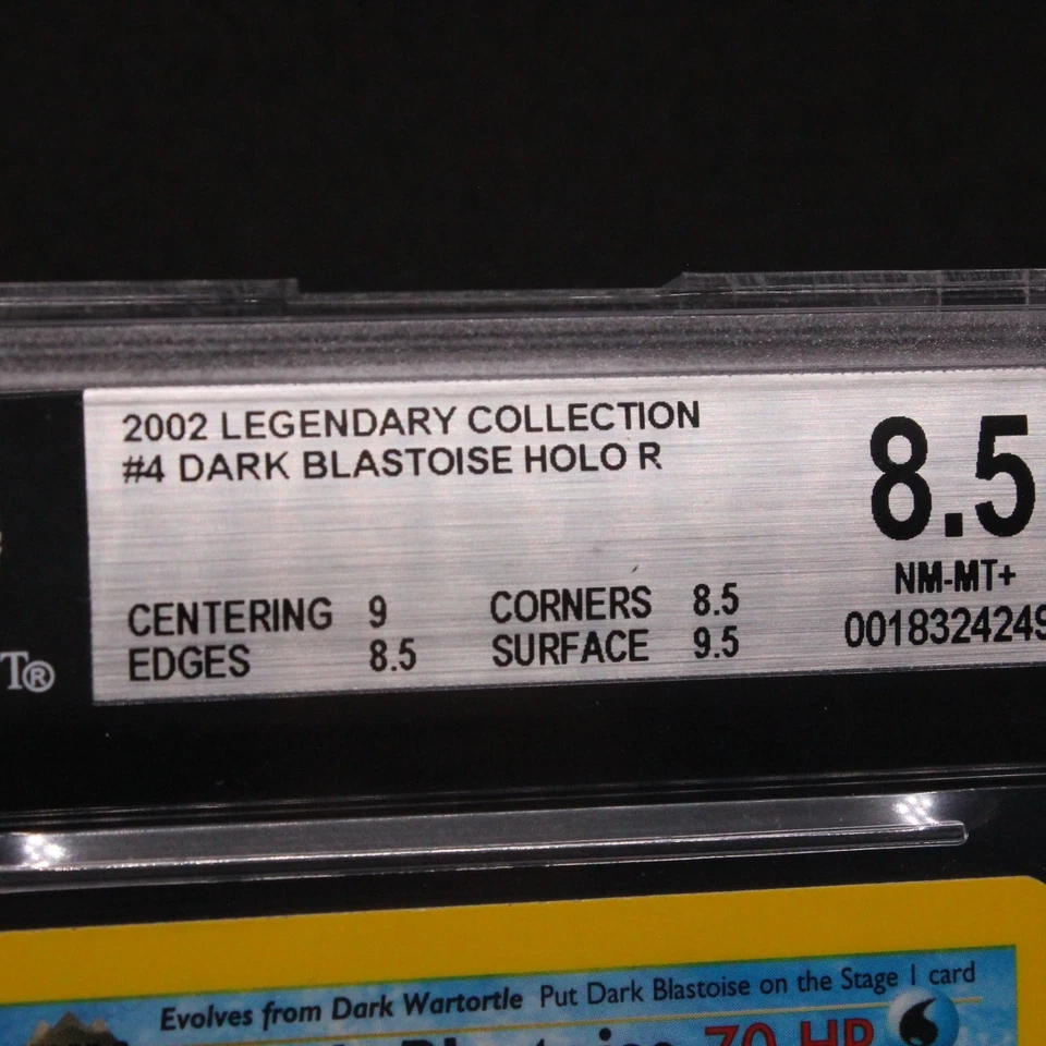 🔥 BGS 8,5 casi nuevo-como nuevo+ holo blastoise raro | colección legendaria 4/110 🔥 Foto 2 de 4