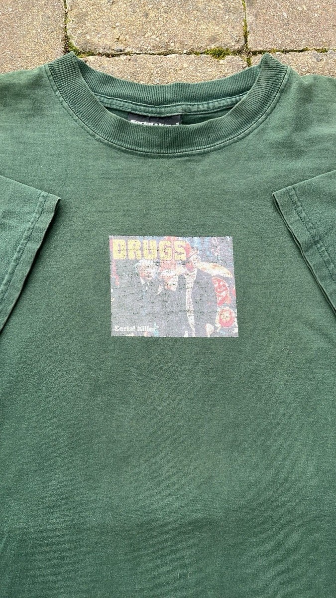 【ヴィンテージ】メリーに首ったけ serial killer TシャツXL Vintage Serial Killer T shirt Willy Wonka Drugs Shirt XL | eBay