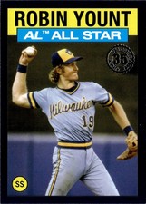 2021 Topps #86AS-36 Robin Yount 1986 Topps Baseball All-Stars Blue