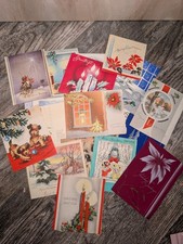 Vintage Christmas Greeting Cards 1930s Lot 20