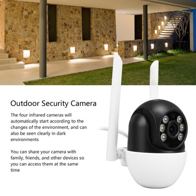 Outdoor Panoramic Wireless Wifi Camera Mobile Phone Remote Home Monitor Full Fit