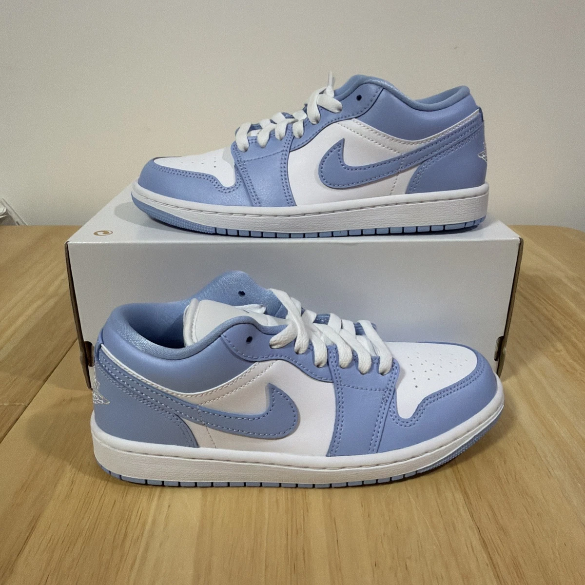 Nike Air Jordan 1 Low - Blue/White - Size 9.5 Excellent Preowned Condition Amazon.com | NIKE Air Jordan 1 Low SE Men main image 2