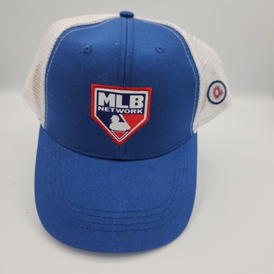 MLB Network Snapback Mesh Back Hat Multicolor Embroidered Logo