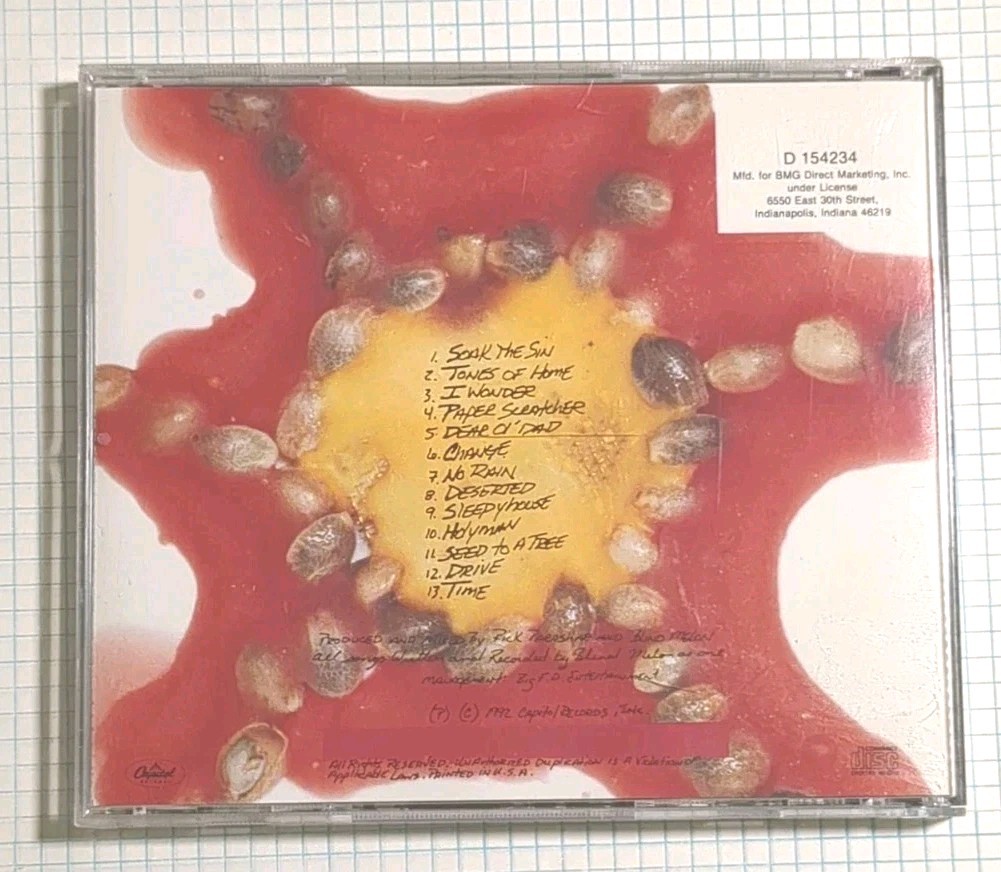 Blind Melon ~ Blind Melon (CD, 1992, Capitol) Club Edition D154234