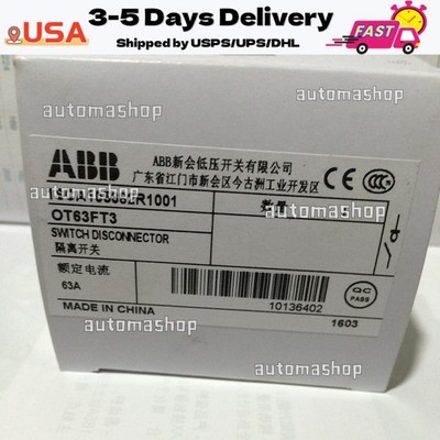 1ps new Abb OT63FT3 OT63FT3 Isolation switch in box Fast Shipping