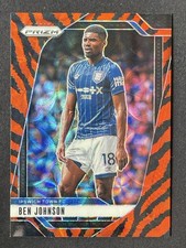 Ben Johnson 2024-25 Panini Prizm Premier League Soccer Choice Tiger Stripe #278
