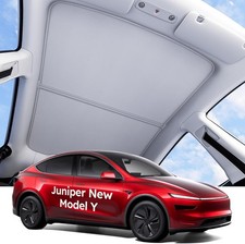 2026 Tesla New Model Y Juniper Accessories Sunshade Roof Never Sag, Nano Ice-Cr