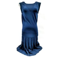 NO TARIFF Chanel Dress Ladies Rayon Nylon 2280043