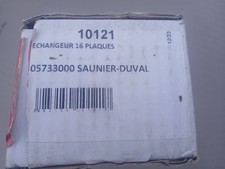 echangeur saunier  duval 16 plaques ref 05733000