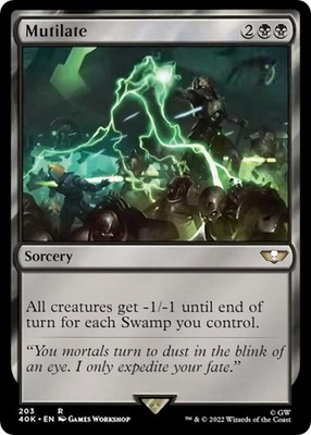 1x Mutilate - Universes Beyond: Warhammer 40,000 Near Mint - MTG