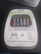 LEXTRON HDTV Component Cable Kit 6ft, LXT-HDTV-6, TV, Sat, Cable, BRAND NEW