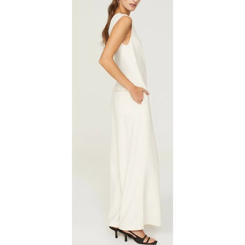 Jumpsuit Marina Moscone Creme Taschen - Bild 3 von 12