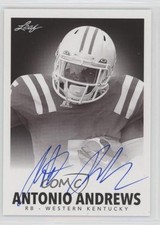 2014 Leaf Originals 1960 Design Antonio Andrews #AA1 Auto 0jd0