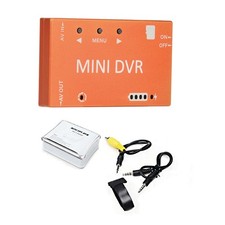Orange Mini DVR Video Recorder Module 5.8G-FPV CVBS Signal Input Metal Shell NEW