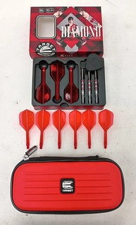 Target Japan Diamond G3 Kosuzu Iwao Tungsten Steel Tip 24g K Flex Boxed Dart Set