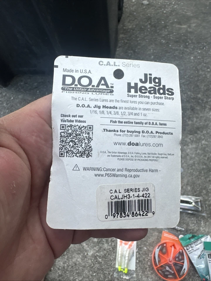 Cabezal de plantilla DOA 1/4 OZ 3 paquetes de 3 nuevos en caja Foto 2 de 3