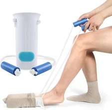 KEKOY 4INCH Sock Aid for Putting on Socks, Sock Assistant Device No Bending with