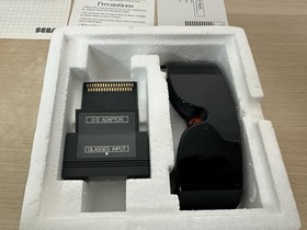 Sega Master System 3D Glasses & Adaptor - Complete In Box w/ Styrofoam & Manual
