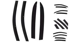 Window Visors Shade Sun Rain Wind Guards Deflectors Cover Acrylic Outside 